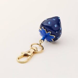 Kate Spade x Target Blue Strawberry Bag Charm